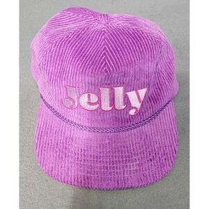 Snag Collective Jelly Purple Corduroy Snapback Hat Rope Snapback Cap